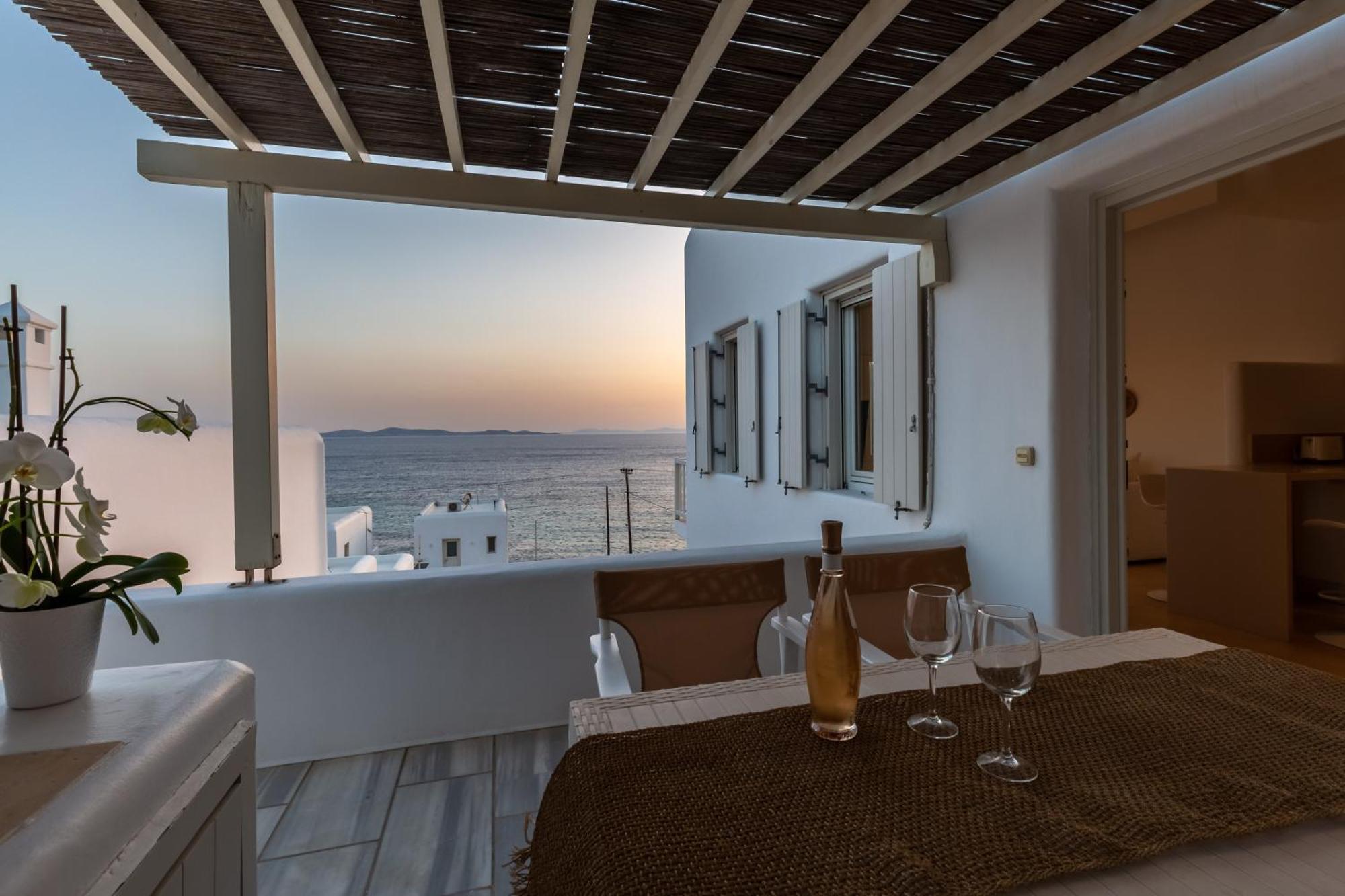 Namaste Boutique Apartments Mykonos トゥルロス エクステリア 写真