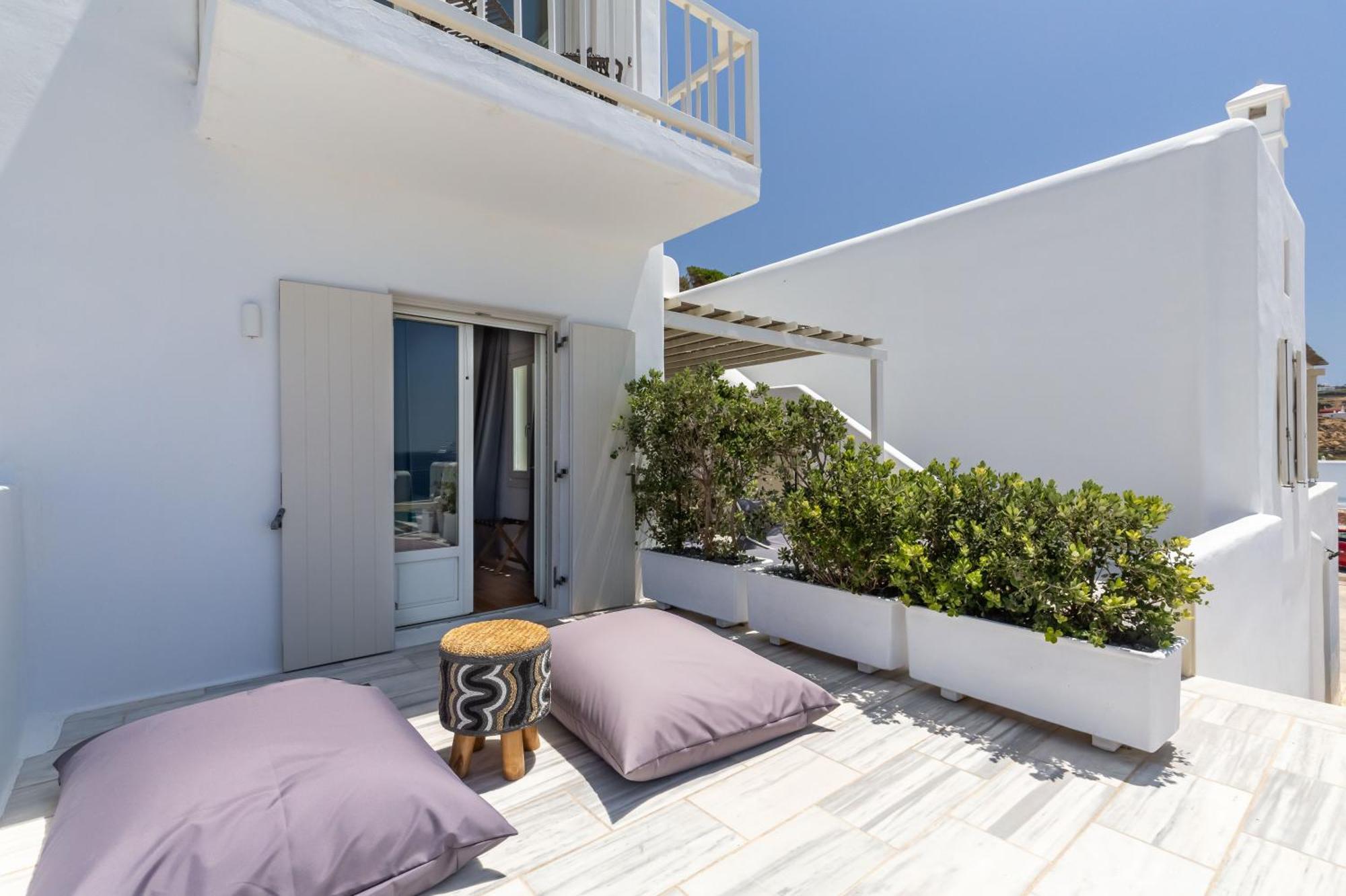 Namaste Boutique Apartments Mykonos トゥルロス エクステリア 写真