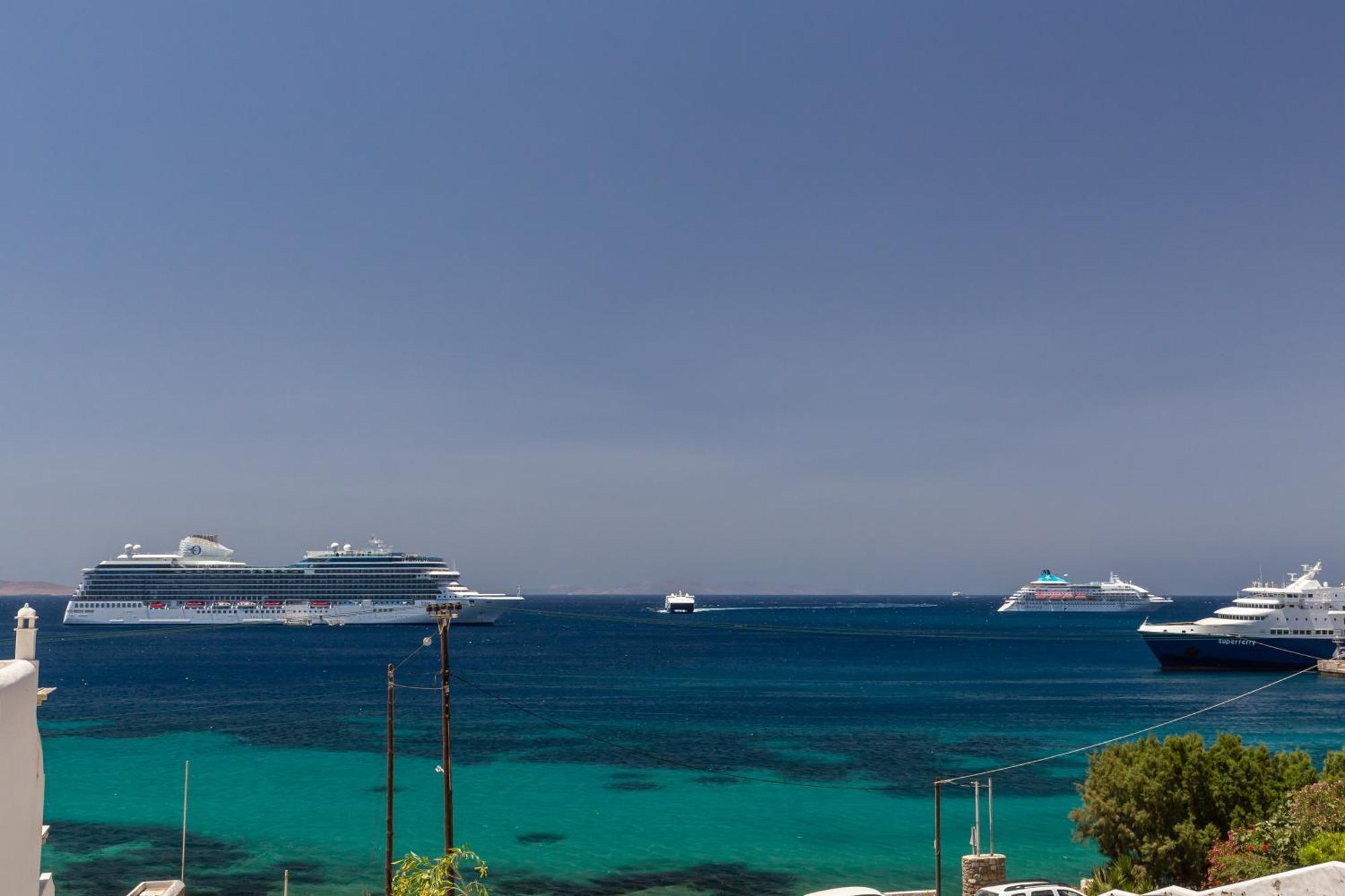 Namaste Boutique Apartments Mykonos トゥルロス エクステリア 写真