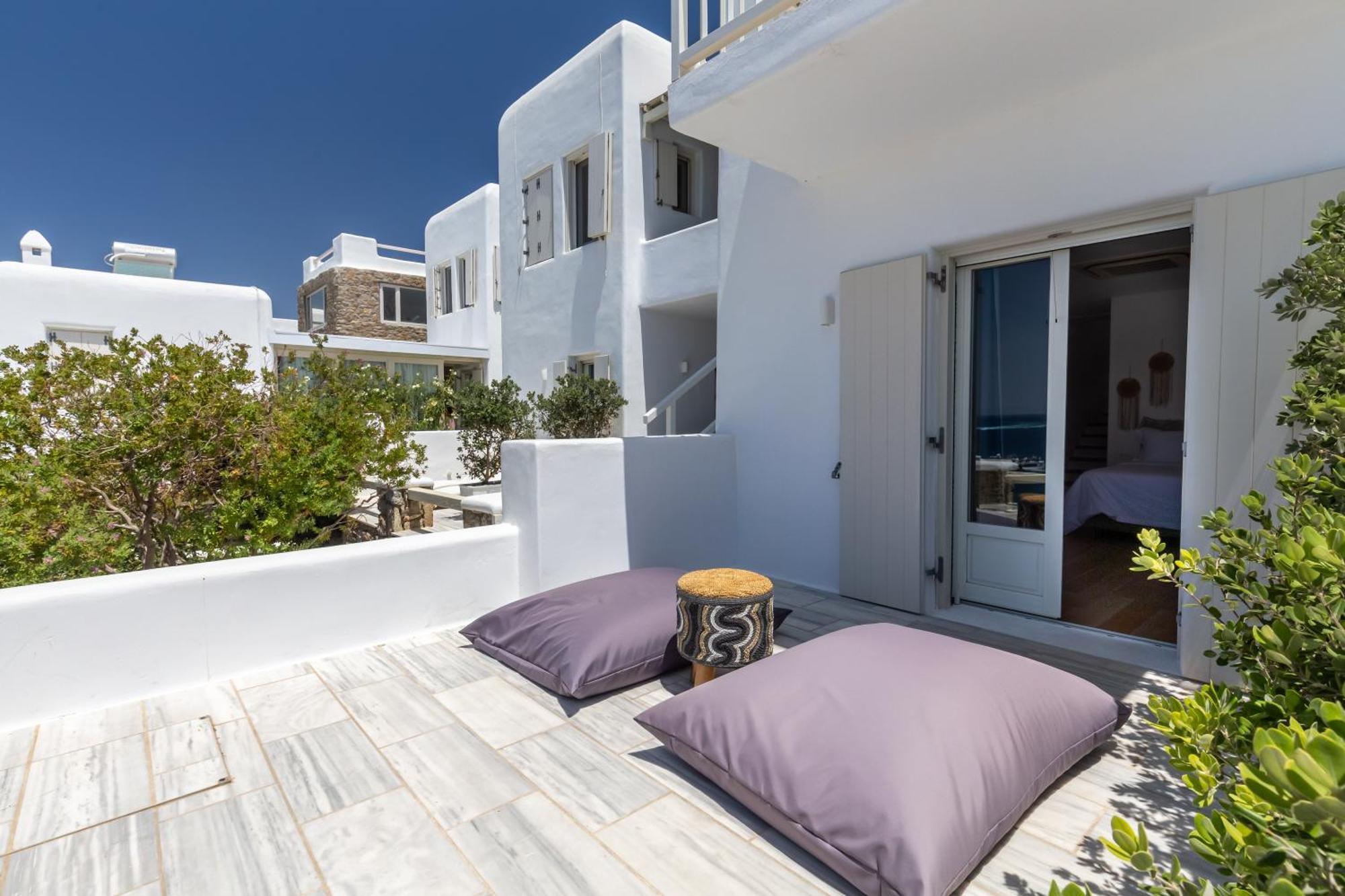 Namaste Boutique Apartments Mykonos トゥルロス エクステリア 写真