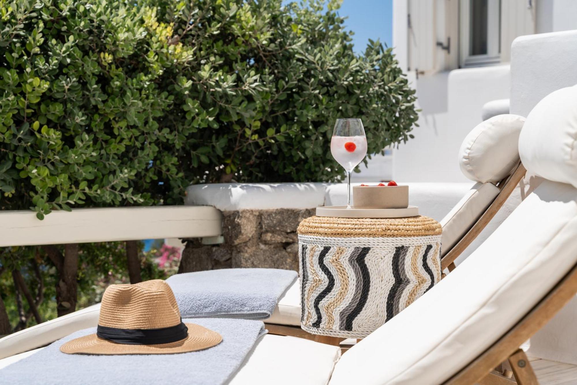 Namaste Boutique Apartments Mykonos トゥルロス エクステリア 写真