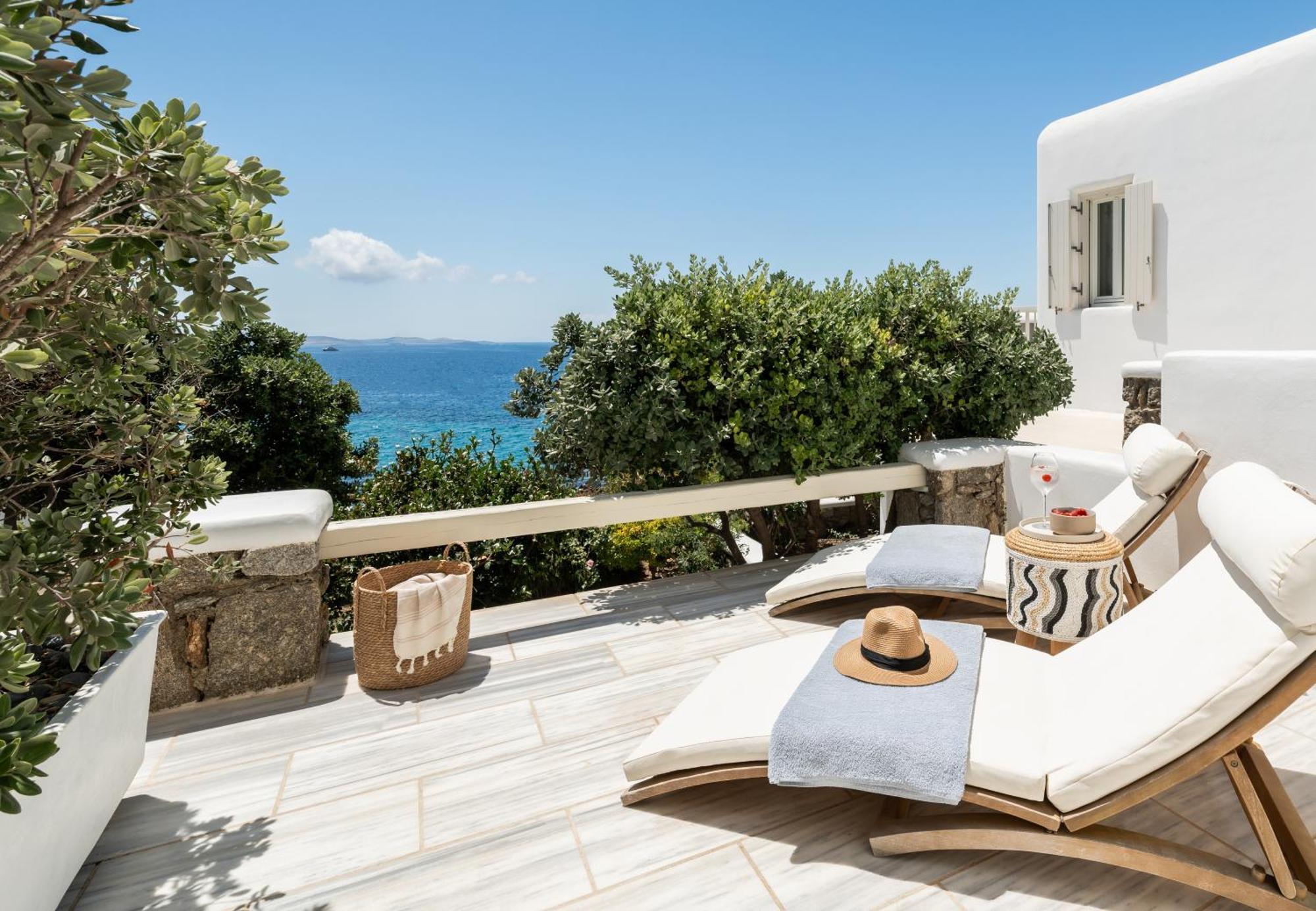 Namaste Boutique Apartments Mykonos トゥルロス エクステリア 写真